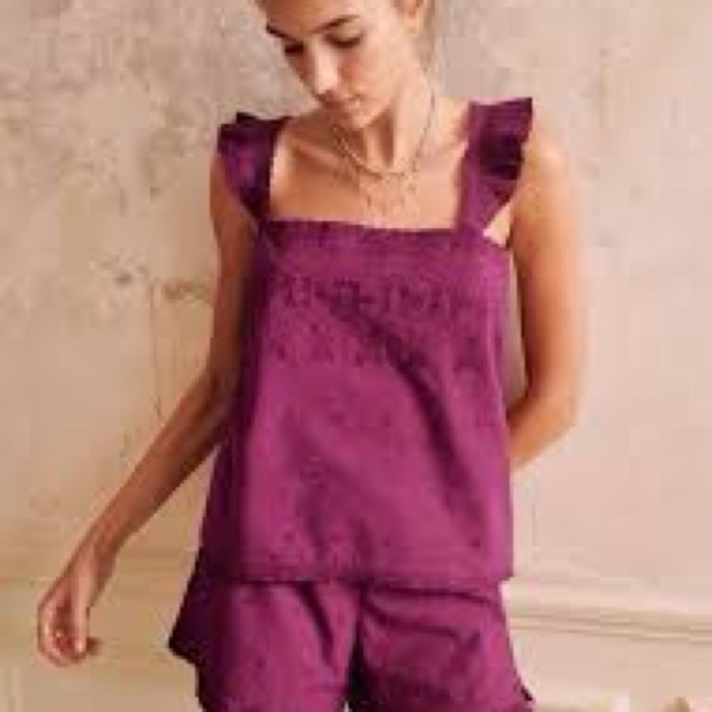 Sezane Joséphine Pyjama Prune